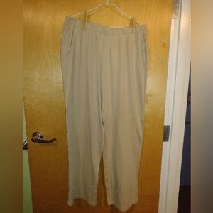 Women's khaki stretch pants